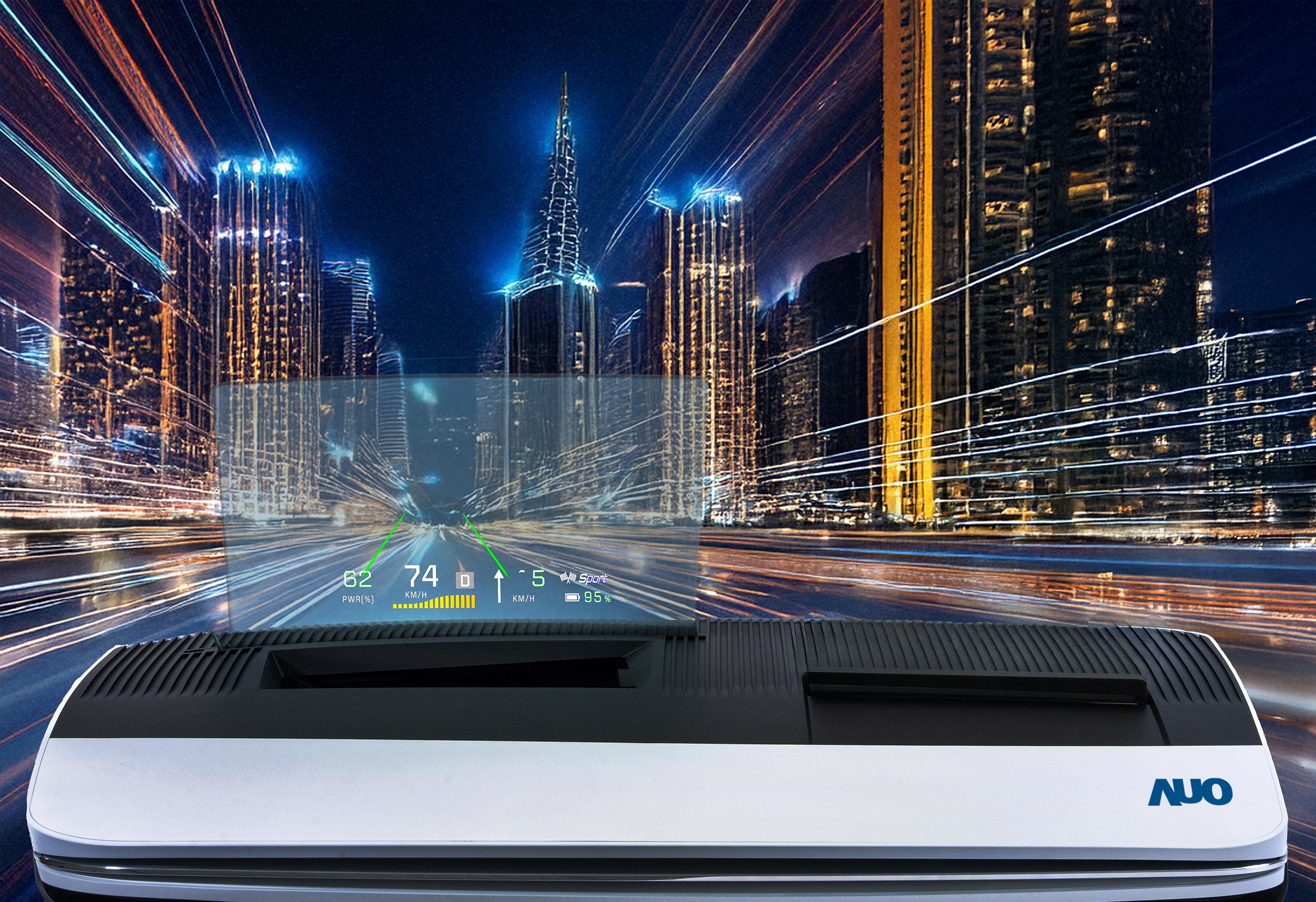 友達推出13吋Micro LED抬頭顯示器，提供高入眼亮度、高色彩飽和度的顯示品質，在陽光下或黑暗中都清晰可見，並利用Micro LED模組體積小的優勢，解決車用空間有限的痛點