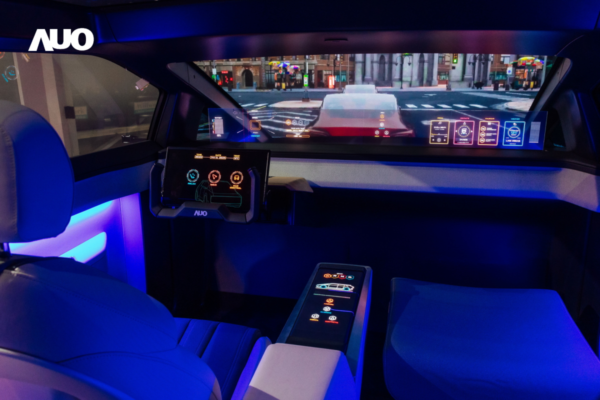 「友達智慧座艙2025」以使用者體驗為核心，運用Micro LED顯示科技為基礎搭配AI創新應用，打造沉浸、互動的座艙體驗，獲得台灣精品銀質獎