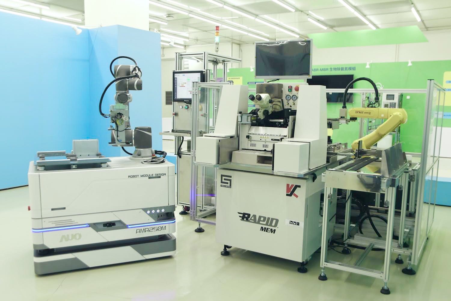 友達數位攜手半導體設備大廠K&S及夥伴樂宇精密，針對半導體封裝場域痛點，提供iAMHS一站式解決方案，創造產能提升至少10%的效益