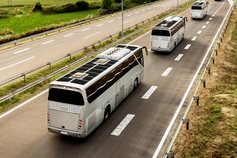 曲面牆、交通工具